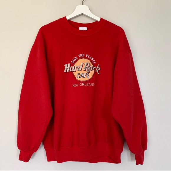 vintage hard rock cafe sweatshirt